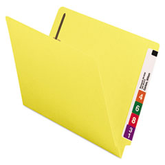 Fastner Folders, ET, Ltr, 11pt, 50/BX, Yellow