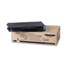 Genuine OEM Xerox 106R00680 High Yield Cyan Laser/Fax Toner (5000 page yield)