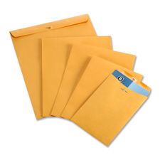 Clasp Envelopes,28 lb.,9"x12",100/BX,Brown Kraft