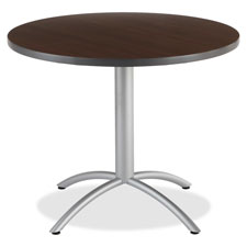 Cafe Table, 36" Round, 36"x30", Walnut