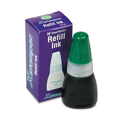 Refill Ink, 10 ml Bottle, Green