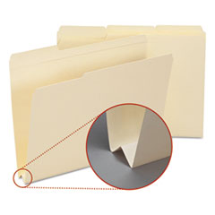 Exp File Folder, 1-1/2" Exp, 1/3 Cut, Letter, 50/BX, MLA