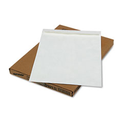 Tyvek Open-End Jumbo Mailers,Plain,13"x19",25/BX,White