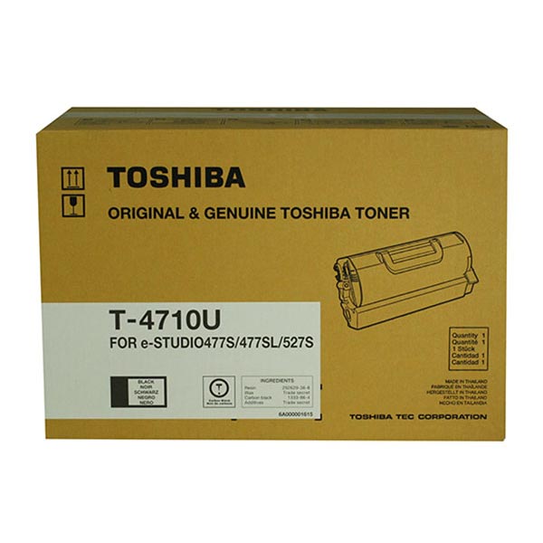 Genuine OEM Toshiba T4710U Black Toner Cartridge (36000 page yield)