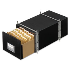 Staxonsteel Storage Drawers,Ltr,12"Wx24"Dx10-1/2"H,6/CT,BK