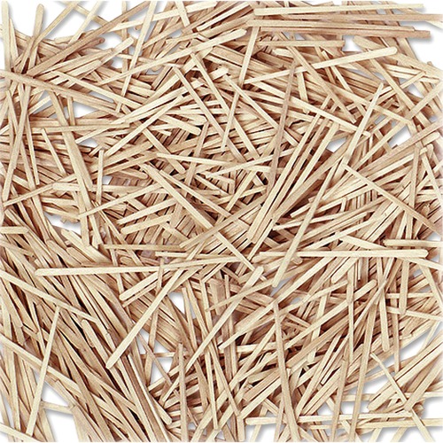 Natural Flat Toothpicks, 2500PCS/BX
