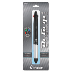 4+1 Pen, Dr. Grip, Black Barrel, .7mm Pens, .5mm Pencil, AST