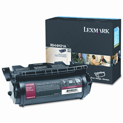 Genuine OEM Lexmark X644H21A High Yield Black Print Cartridge