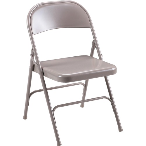 Folding Chairs,Steel Seat,19-3/8"x18-1/4"x29-5/8",4/CT,BG