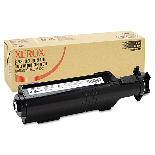 Genuine OEM Xerox 6R1318 Black Laser Toner Cartridge (24300 page yield)