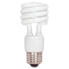 CFL Spiral Bulb T2, 13W, 880 Lumens, White