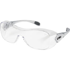 Safety Glasses, Anti-Fog, Over Glass, Clear