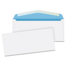 Security Regular Envelopes,No. 10,7-1/8"x9-1/2",500/BX,WE