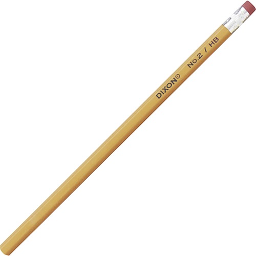 Soft Pencils, No 2, Wood, Graphite Core, 12/BX, Yellow