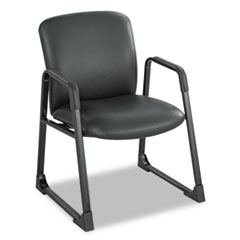 Guest Chair, 27-1/4"x29-1/2"x35-3/4", Black Vinyl