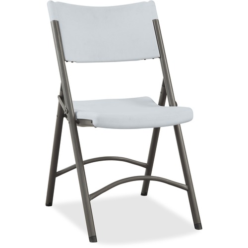 Folding Chair, 18-1/2"x21-7/8"x33-1/8", 4/CT, Platinum