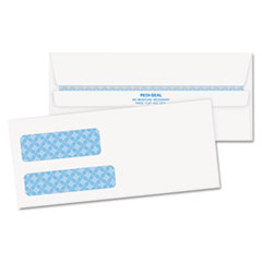 Dbl Window Envelopes, Invoice,No.9, 3-7/8"x8-7/8", 500/BX,WE