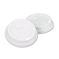 Dome Lids, f/PecfecTouch Cup 12/16 oz., 10PK/CT, WE