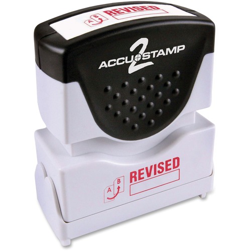 Accustamp Shutter, "Revised", Red