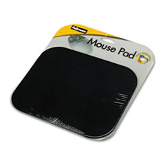 Mouse Pad, nonskid, 9"x8"x1/8", Black