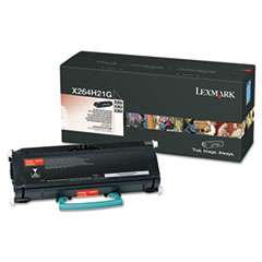 Genuine OEM Lexmark X264H21G High Capacity Black Laser Toner Cartridge (9000 page yield)