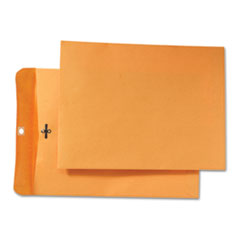 Clasp Envelope, Embossed, 24Lb, 9"x12", 100/BX, Kraft
