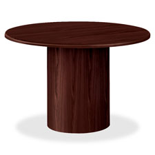 Round Tabletop, 42" Diameter, 29-1/2", Mahogany