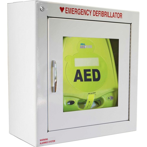 Alarmed AED Wall Cabinet, f/ AED Plus Kit
