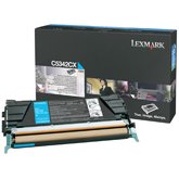 Genuine OEM Lexmark C5342CX High Yield Cyan Laser Toner Cartridge (7000 page yield)