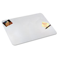 Desk Pad w/Microban, 20"x36", Clear