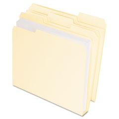 File Folder, 1/3 Cut Top Tab, Letter, 50/BX, Manila