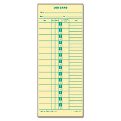 Time Cards,Used For Accurate Job Costing,500/BX,3-1/2"x9"