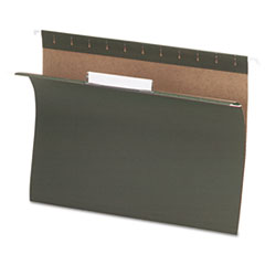 Hanging File Folder, 1/3 Tab Cut, Letter, Green