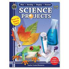 Science Projects Book, Gr 3-6, Multi