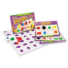 Colors And Shapes Bingo, For Ages 3 And Up