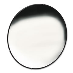 Round Glass Convex Mirror, 36", Adjustable Brackets