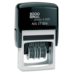 Self-Inking Dater, 6-year Date Band, No messy Stamp