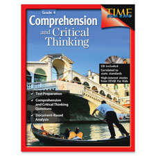Comprehension And Critical Thinking Book, w/CD, Grade 4