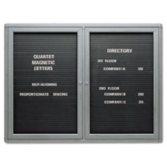Magnetic Letter Message Board, 2 Door,4'x3', GPHT Frame