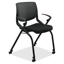 Nesting Chair, 23"x23-3/4"x34", Black