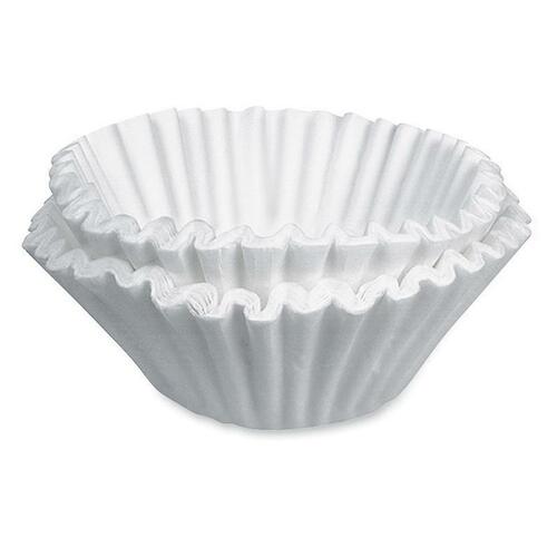 Coffee Filters, 10-12 Cups, 200/PK, White