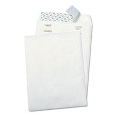 Tyvek Open-End Envelope, Plain, 9"x12", 100/BX, White