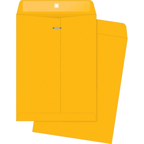 Clasp Envelopes, Heavy-Duty, 10"x13", 100/BX, KFT