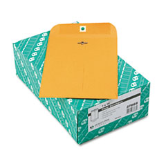 Gummed Clasp Envelope, 28Lb, 7"x10", 100/BX, Kraft