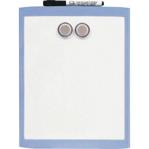 Magnetic Whiteboard, 8-1/2"x11", Assorted Plastic Frame