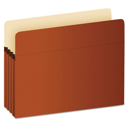 File Pocket, 5-1/4" Expansion, Legal, 50/CT, Red
