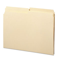 Top Tab Folders, 11 pt, 1/2 Cut Ast Tab, Letter, 100/BX, MLA