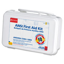 First Aid Kit, 64 Pieces, White