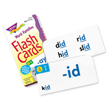 Flash Cards, Word Family Skill Drill, 96 Cards