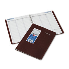 Professional Weekly Appointment Book,Jan-Dec,8"x11",BY